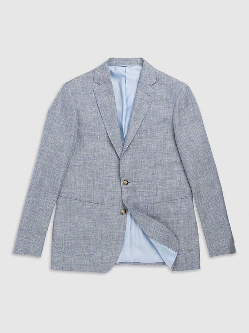 Product image 5 of 6, which shows Rodd & Gunn The Cascades Linen Blend Slim Fit Blazer, Sky, XXL