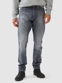 Rodd & Gunn Curio Straight Fit Italian Denim Jeans, Ash, Ash