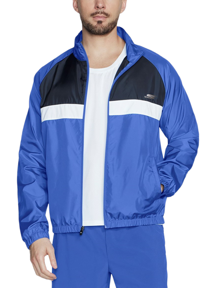 Skechers Speed Elite Track Jacket, Blue/Grey, Blue/Grey