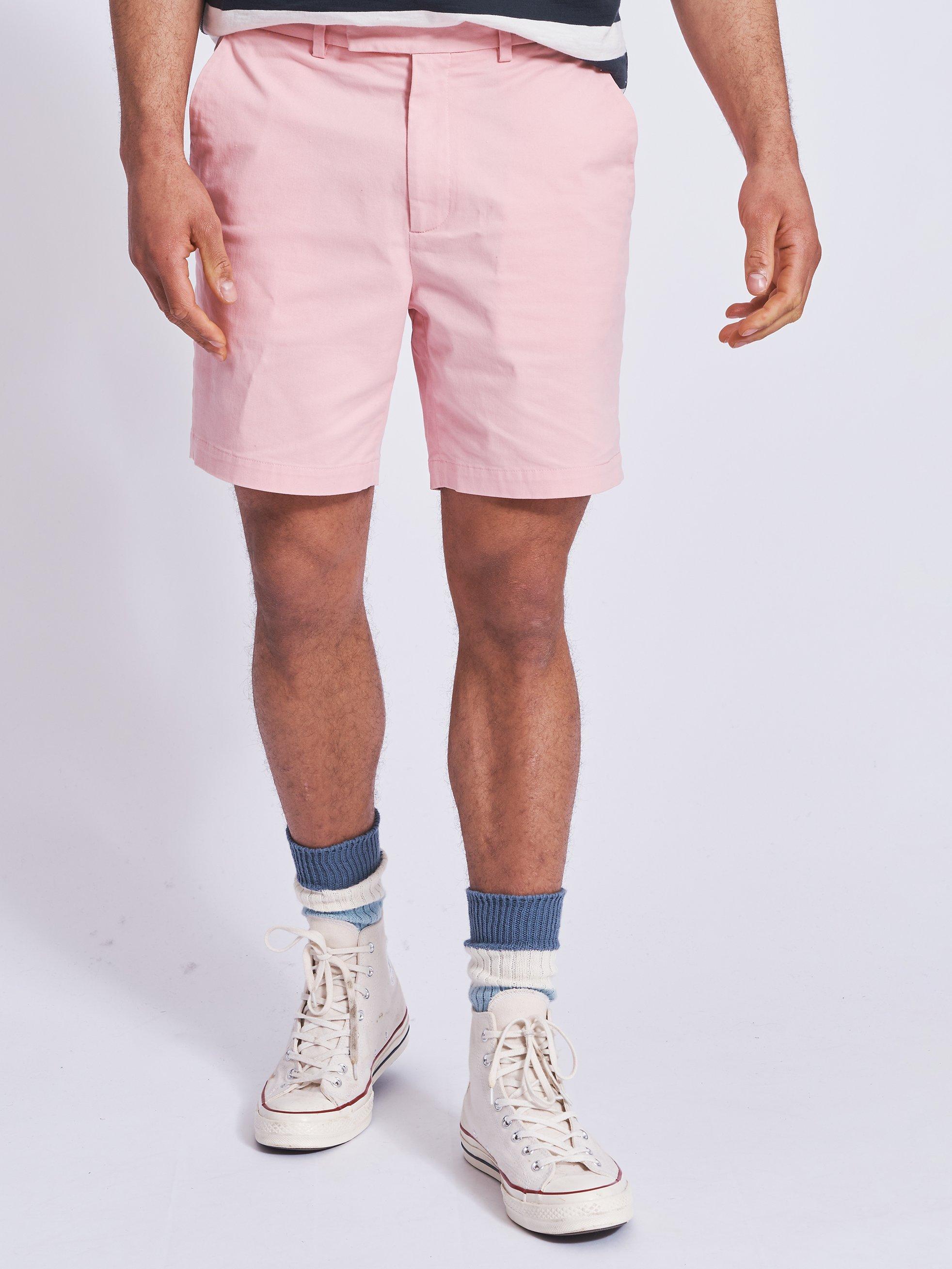 Aubin Stirtloe Chino Shorts, Pink