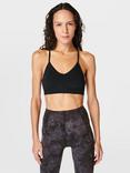 Sweaty Betty Mindful Flex Seamless Yoga Sports Bra, Black