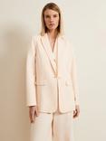 Phase Eight Bianca Suit Jacket, Soft Peach