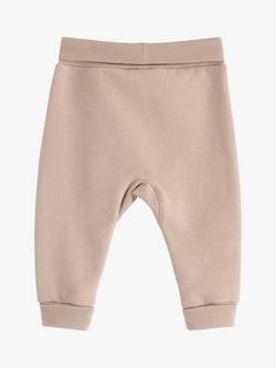 Lindex Baby Soft Elastic Waist Joggers - view 2, Light Beige
