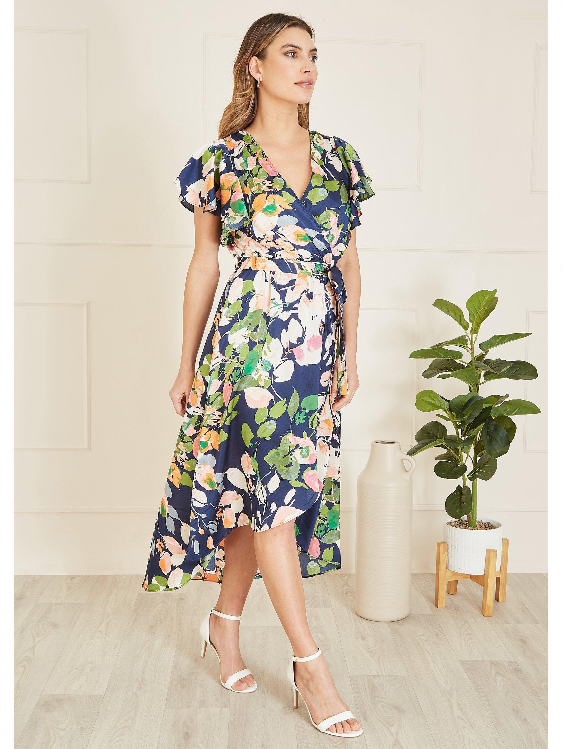 John lewis wrap dress best sale