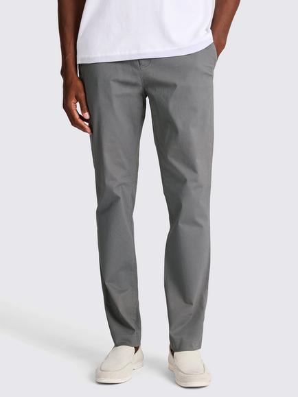 Moss Slim Fit Stretch Chinos, Grey