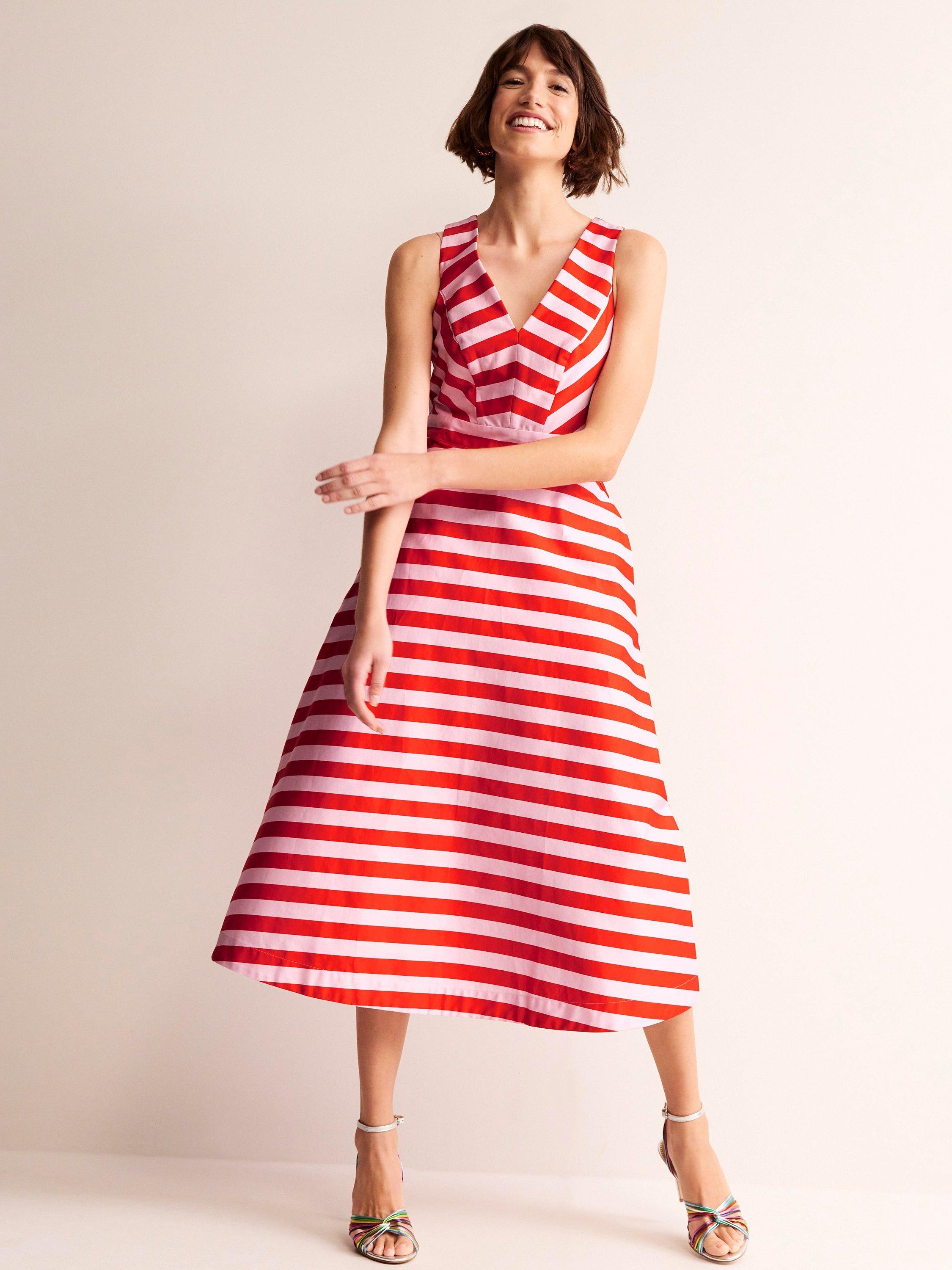 Boden striped dress shop