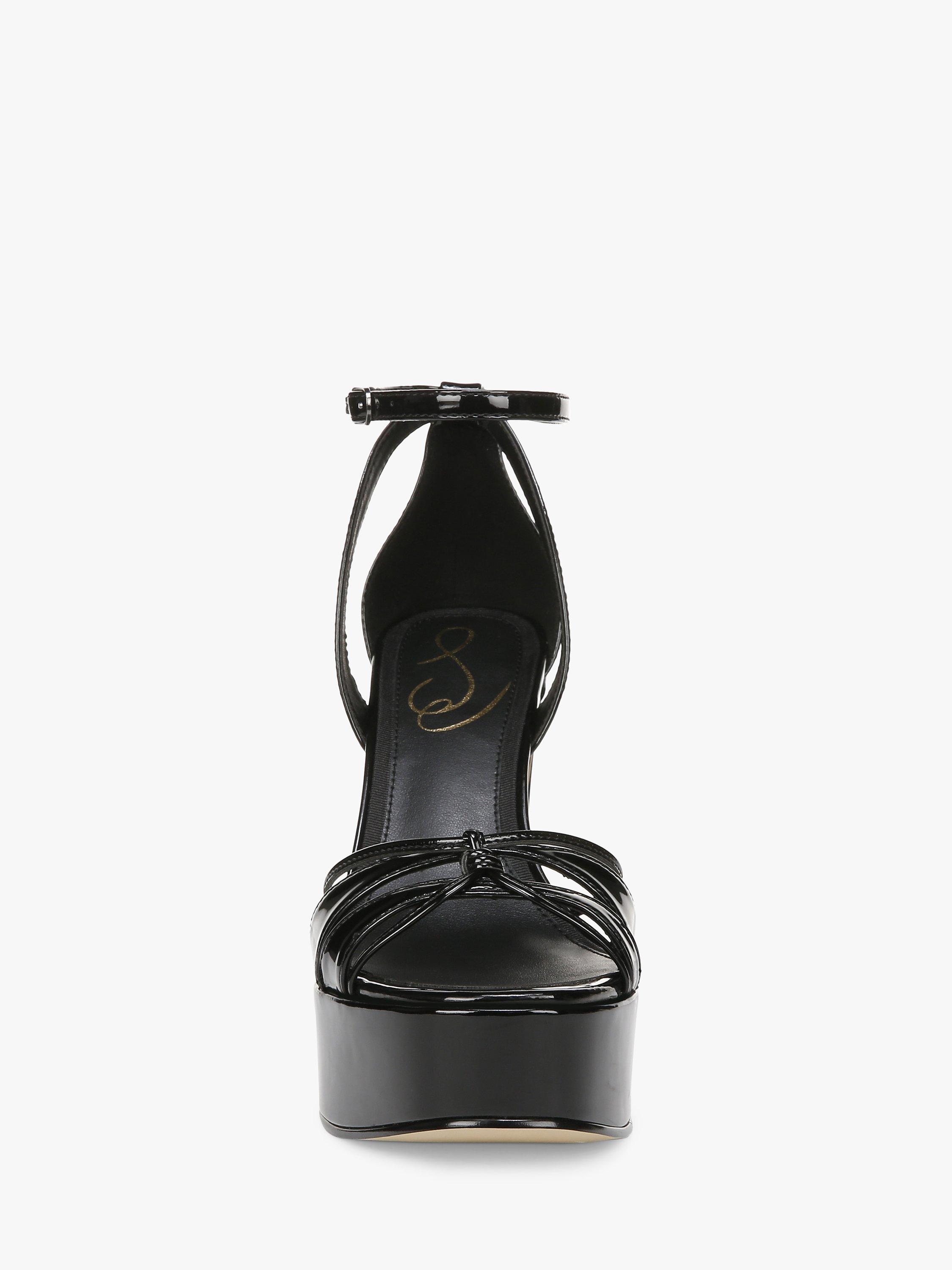 Product image 2 of 6, which shows Sam Edelman Kamille Platform Heel Sandals, Black, 3