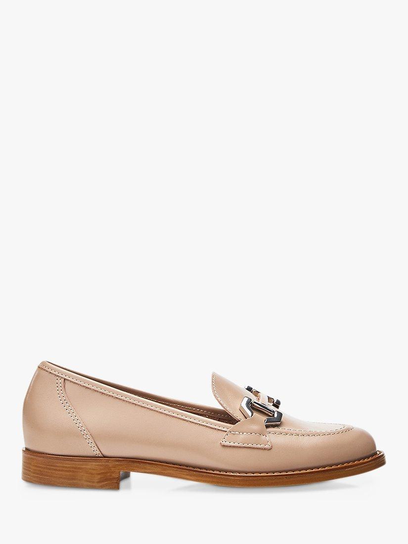 Moda in Pelle Elsbeth Leather Loafers, Cameo
