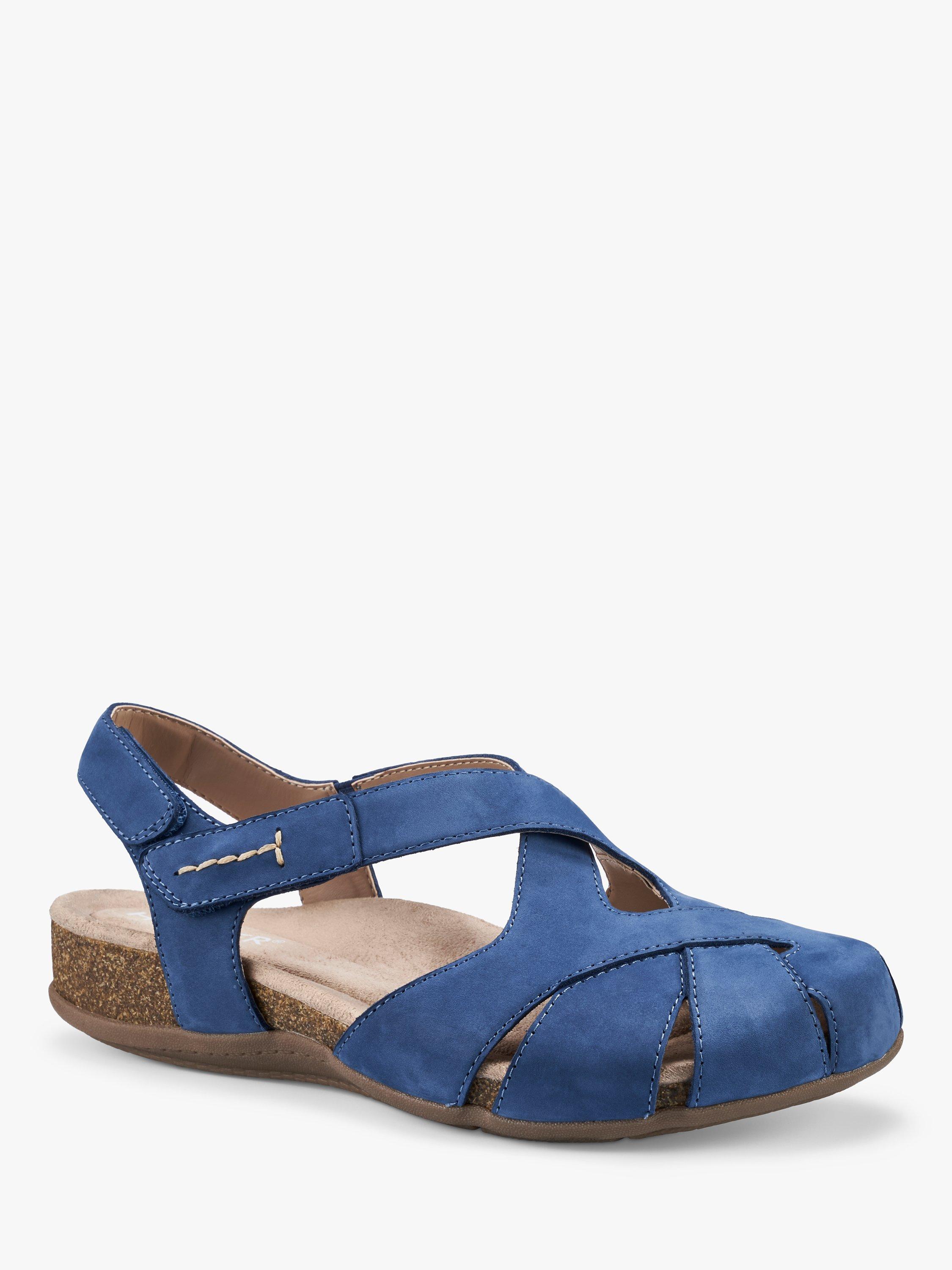 Hotter Catskill II Closed Toe Sandals, Navy, 4