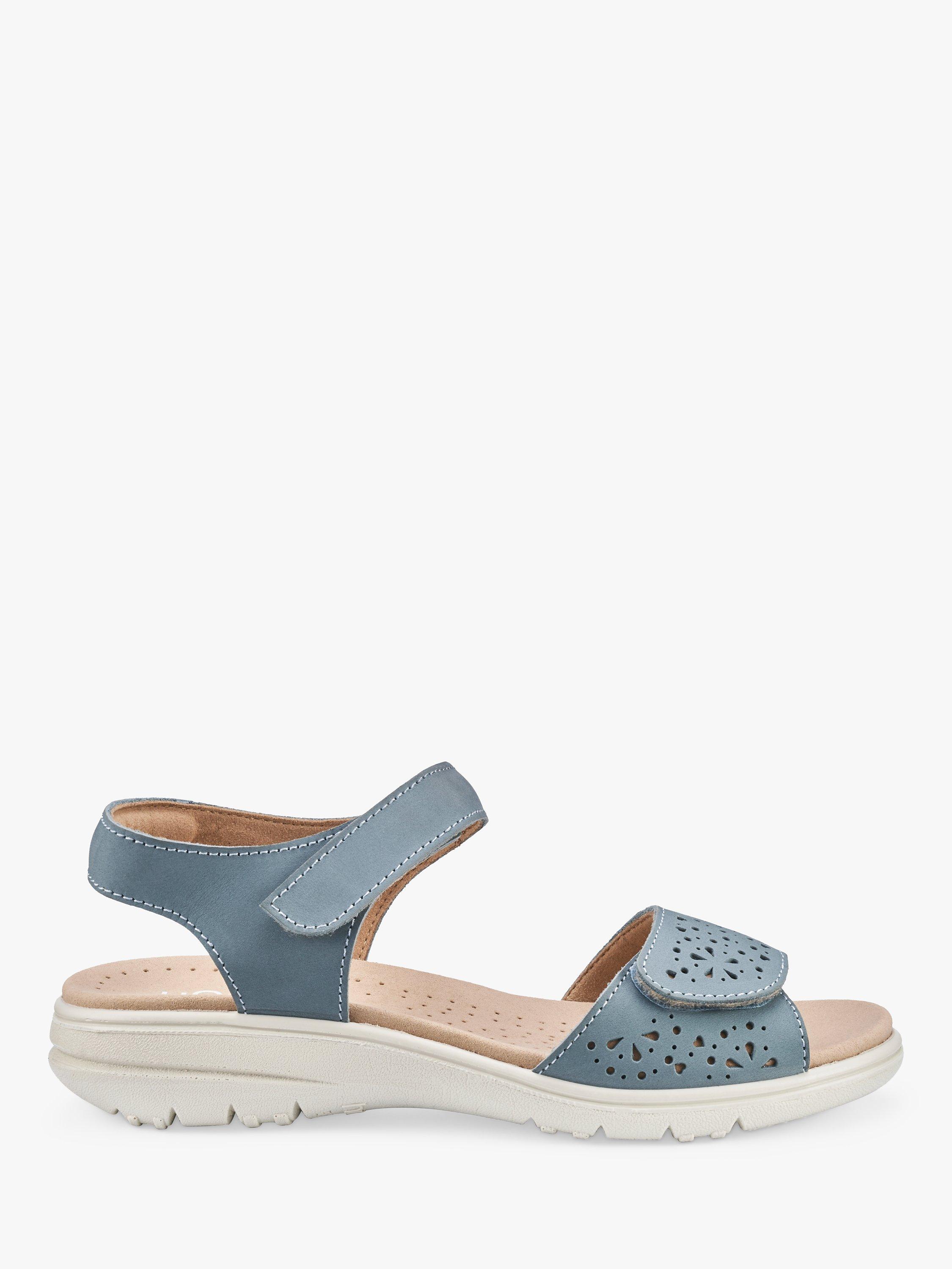 Hotter Leah II Nubuck Flat Sandals