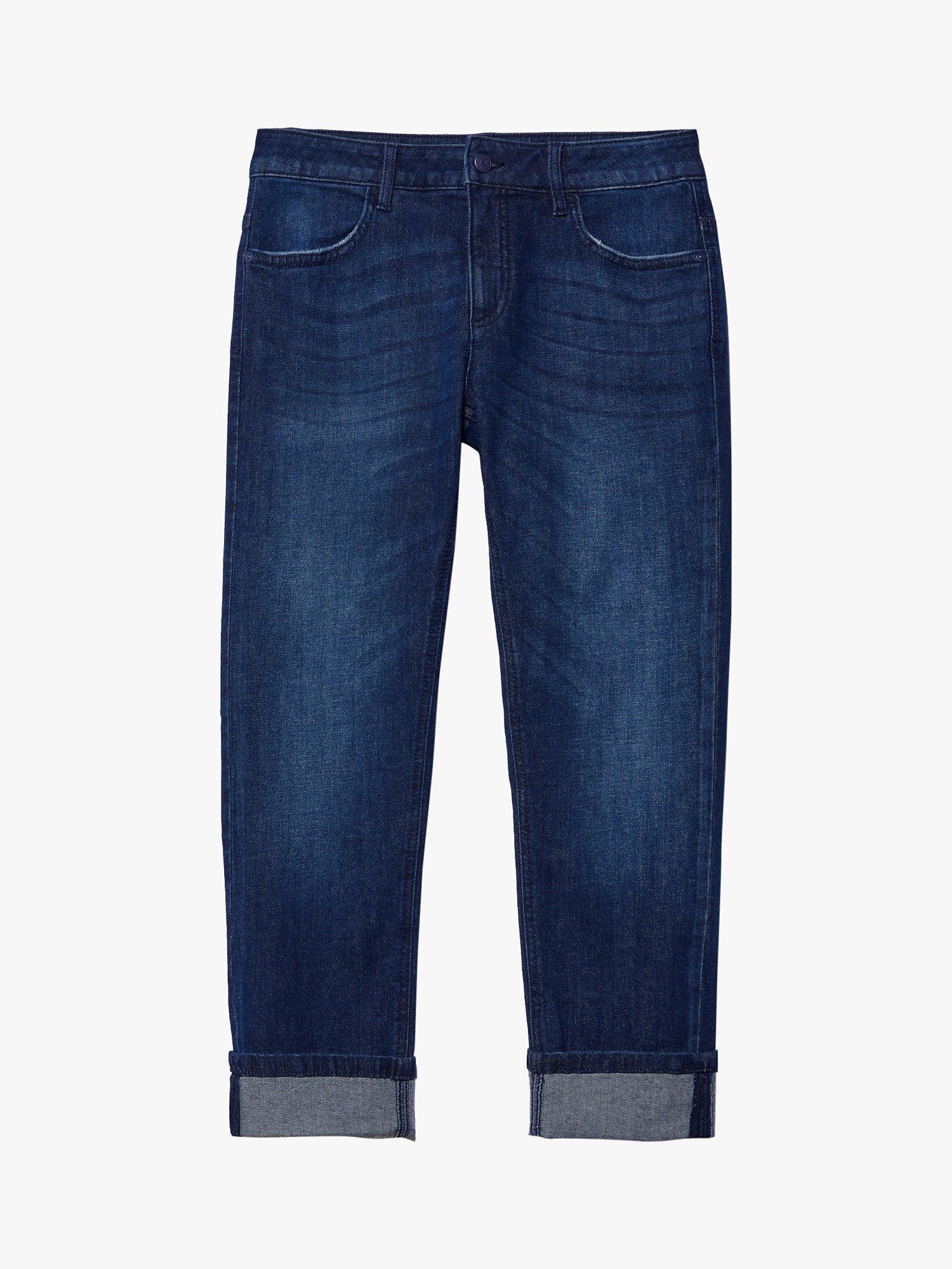 Product image 5 of 5, which shows SISLEY Lima Slim Fit Carrot Leg Jeans, Dark Blue, 29R