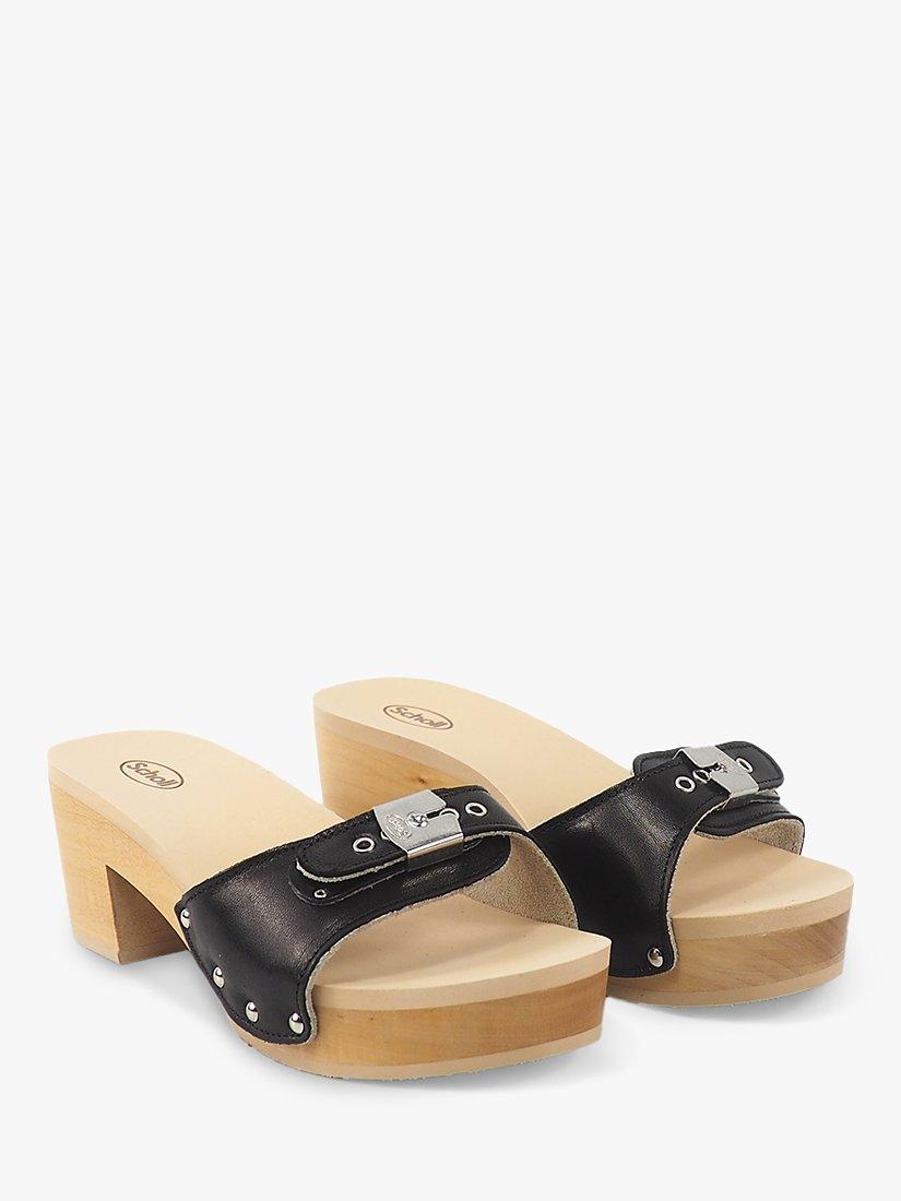 Product image 3 of 4, which shows Scholl Pescura Ibiza Sandals, Black, EU36