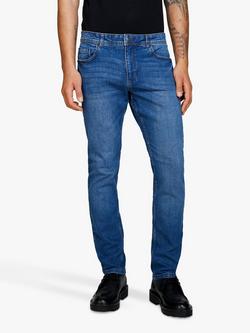 SISLEY Boston Slim Fit Jeans, Blue, Blue