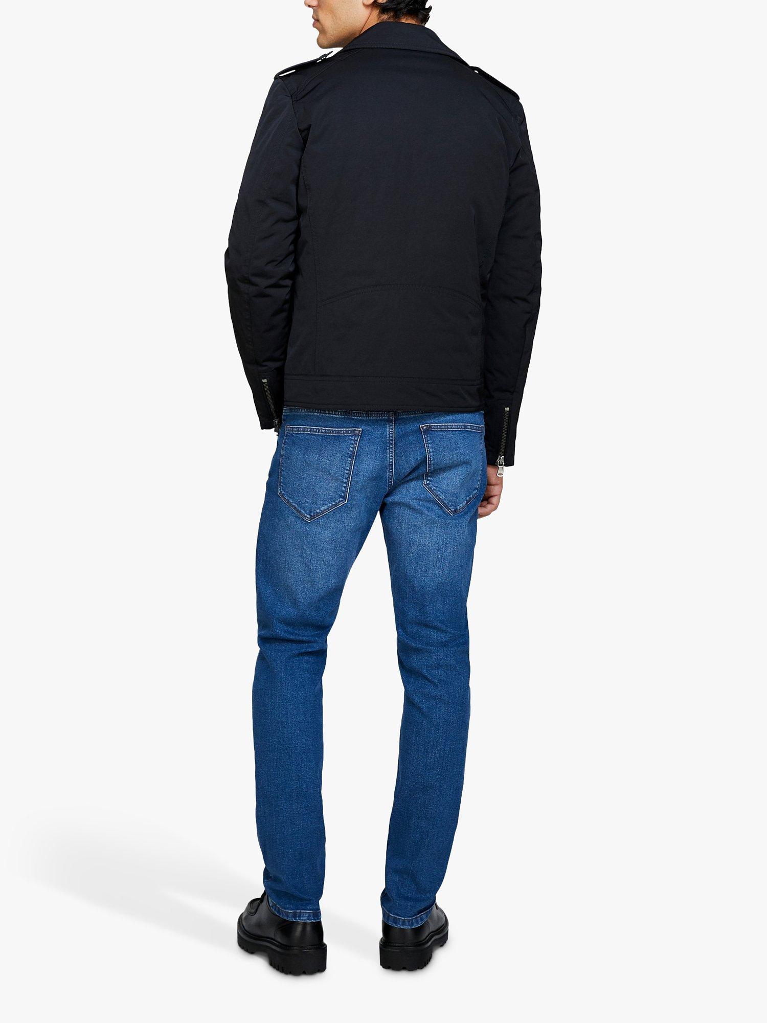 Product image 2 of 5, which shows SISLEY Boston Slim Fit Jeans, Blue, 32R