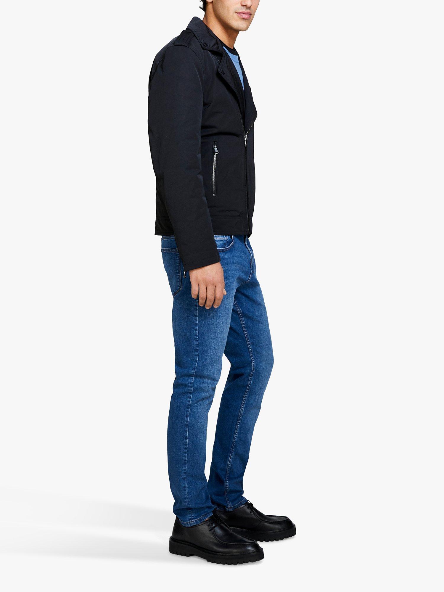 Product image 4 of 5, which shows SISLEY Boston Slim Fit Jeans, Blue, 32R