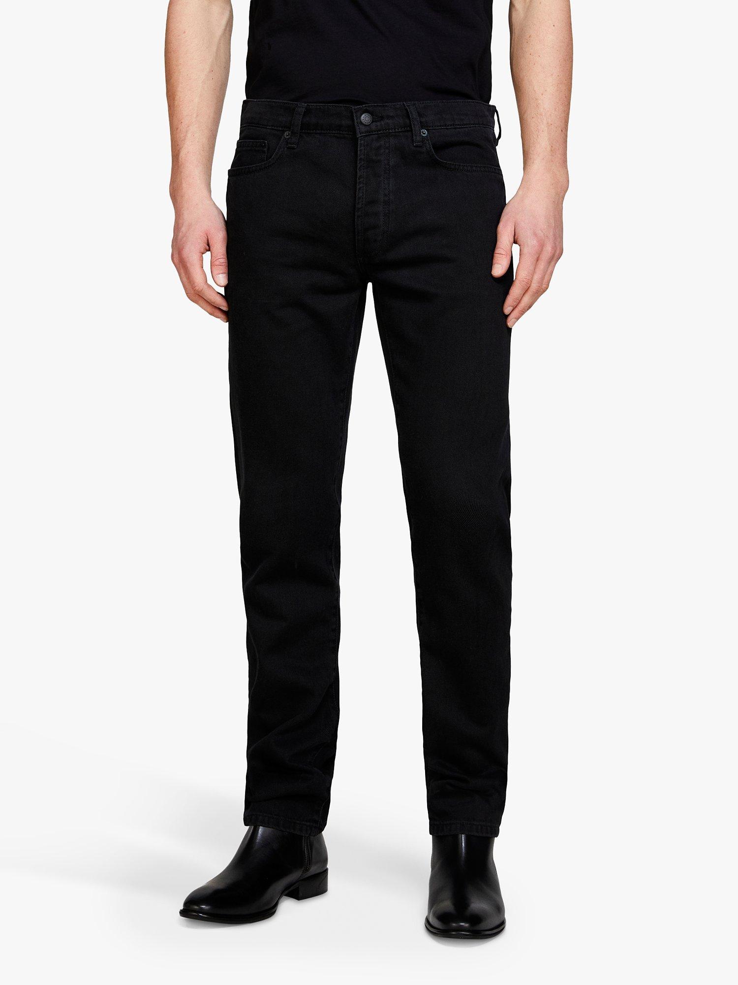 Product image 1 of 5, which shows SISLEY Berlin Slim Fit Jeans, Black, 31R
