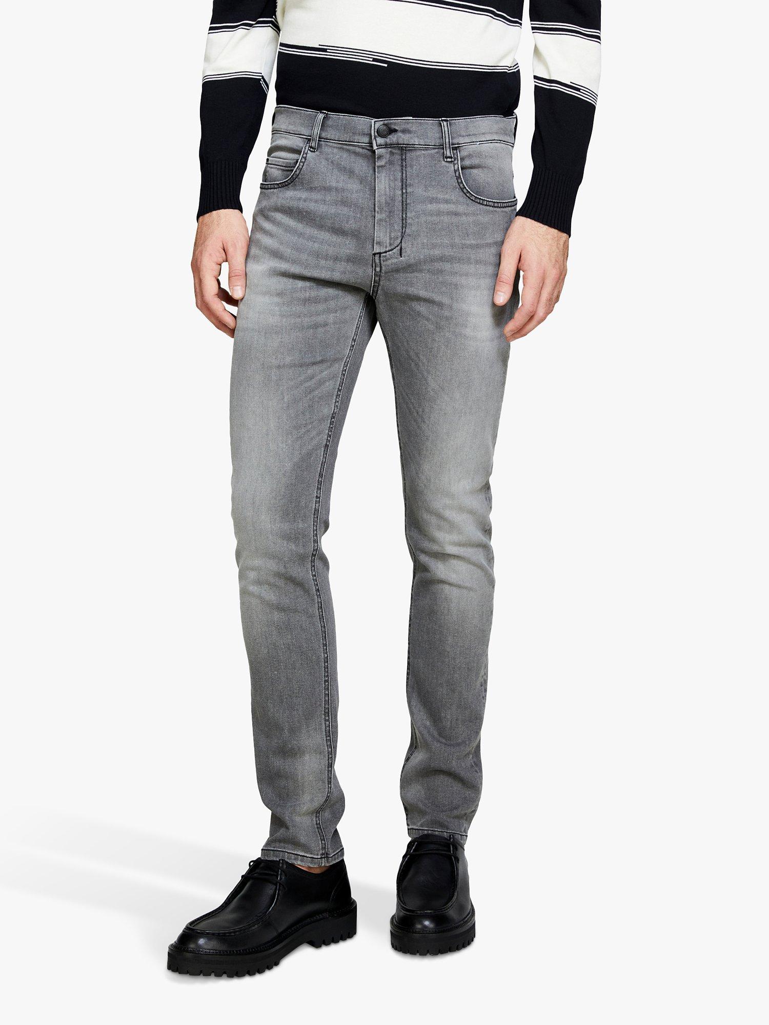 Product image 1 of 6, which shows SISLEY Helsinki Skinny Fit Jeans, Grey, 30R