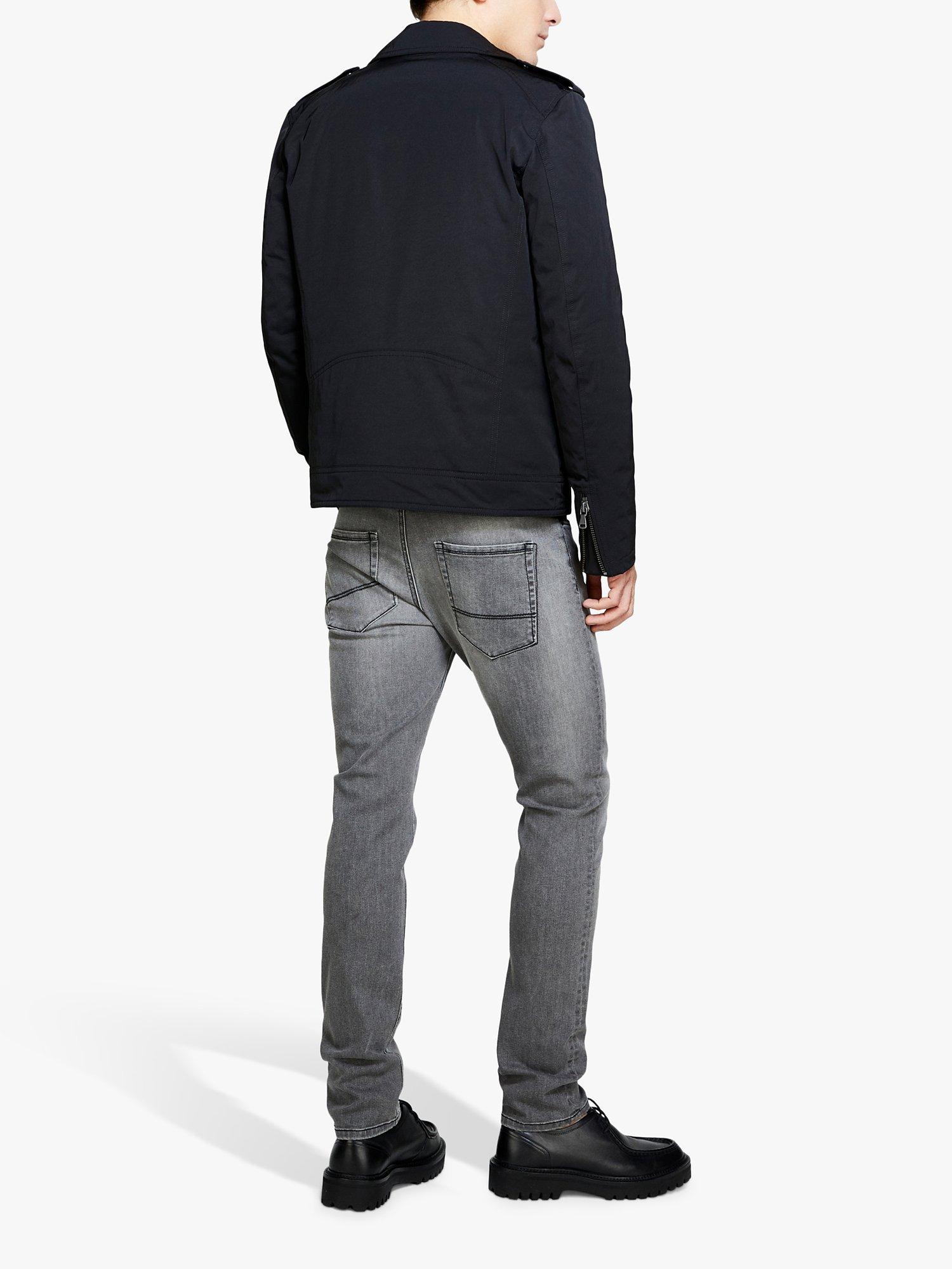 Product image 2 of 6, which shows SISLEY Helsinki Skinny Fit Jeans, Grey, 30R