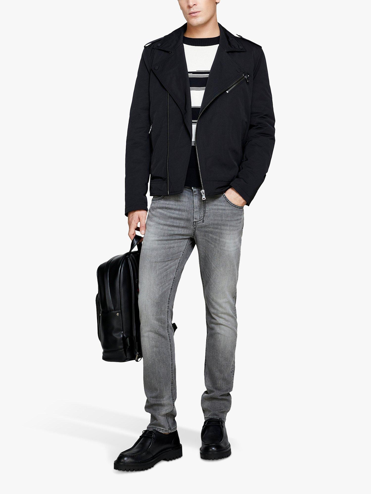 Product image 3 of 6, which shows SISLEY Helsinki Skinny Fit Jeans, Grey, 30R