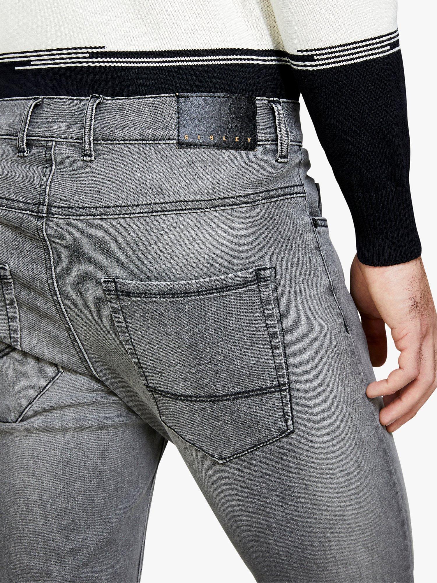Product image 5 of 6, which shows SISLEY Helsinki Skinny Fit Jeans, Grey, 30R
