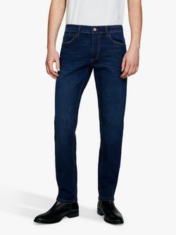 SISLEY Stockholm Slim Fit Stretch Jeans, Blue, Blue