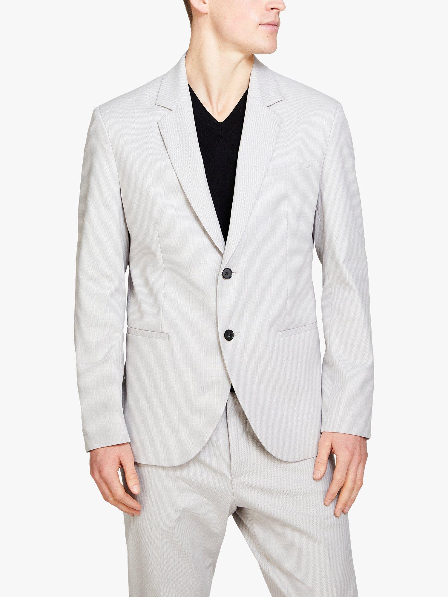 Product image 1 of 5, which shows SISLEY Formal Slim Comfort Fit Blazer, Grey, 46