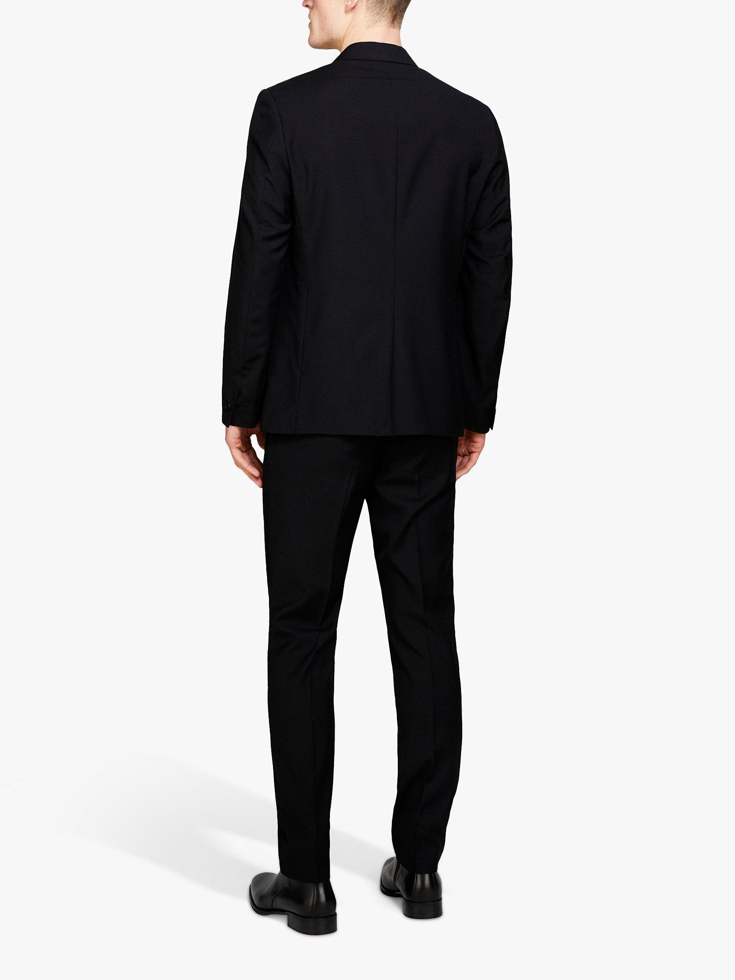 Product image 2 of 5, which shows SISLEY Slim Fit Comfort Suit Jacket, Black, 46
