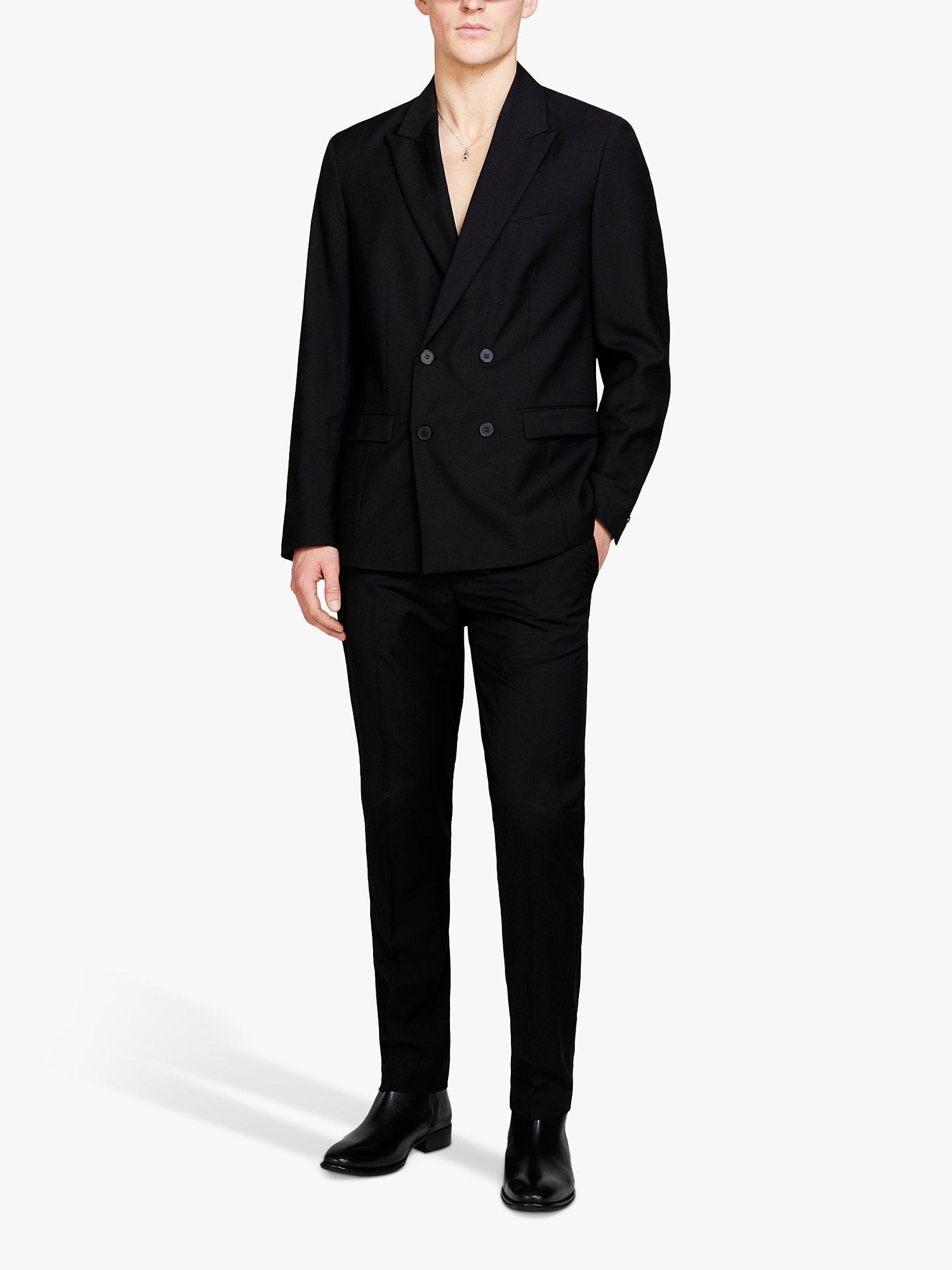 Product image 3 of 5, which shows SISLEY Slim Fit Comfort Suit Jacket, Black, 46