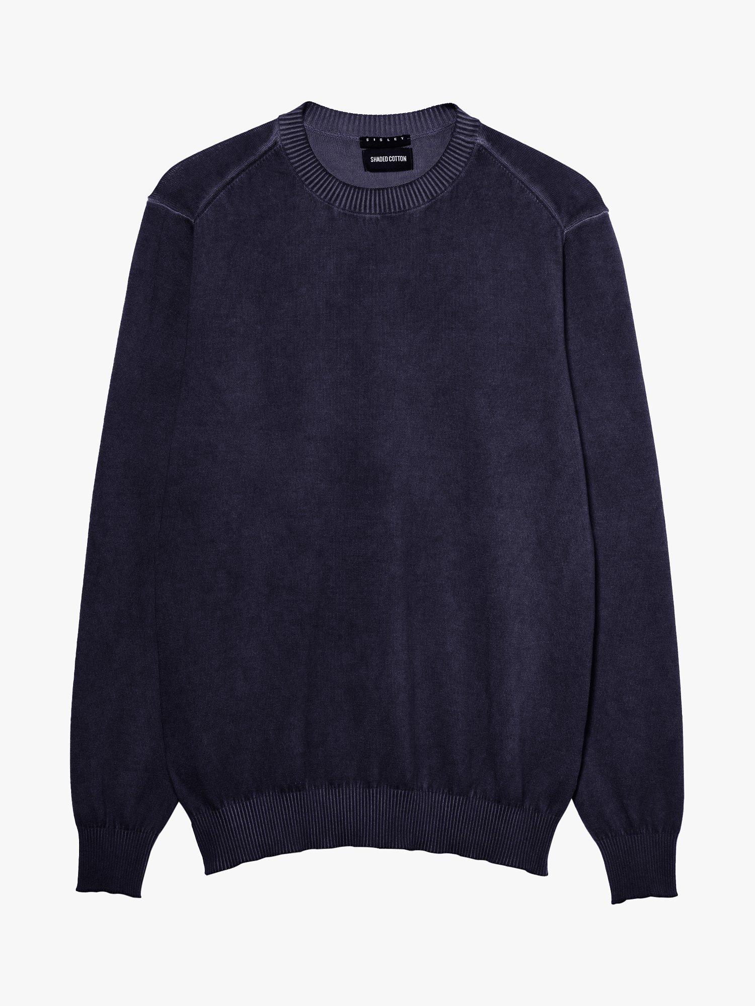 Product image 5 of 5, which shows SISLEY Ombre Cotton Sweatshirt, Black, S