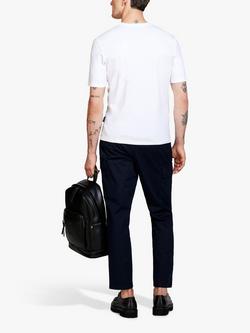 SISLEY Short Sleeve Plain T-Shirt - view 2, White