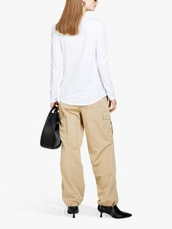 SISLEY Long Sleeve T-Shirt - view 2, White