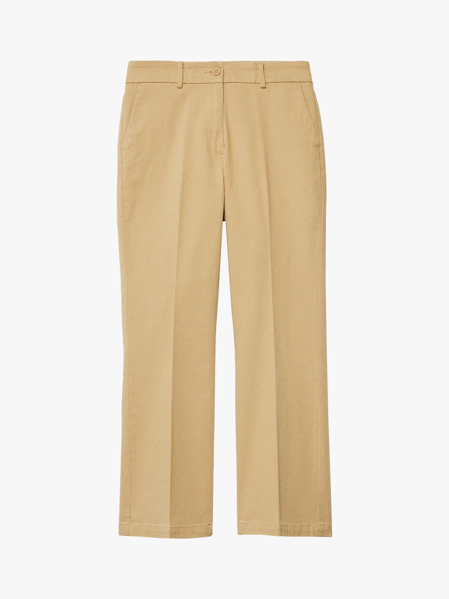 Product image 5 of 5, which shows SISLEY Cropped Trousers, Beige, 10