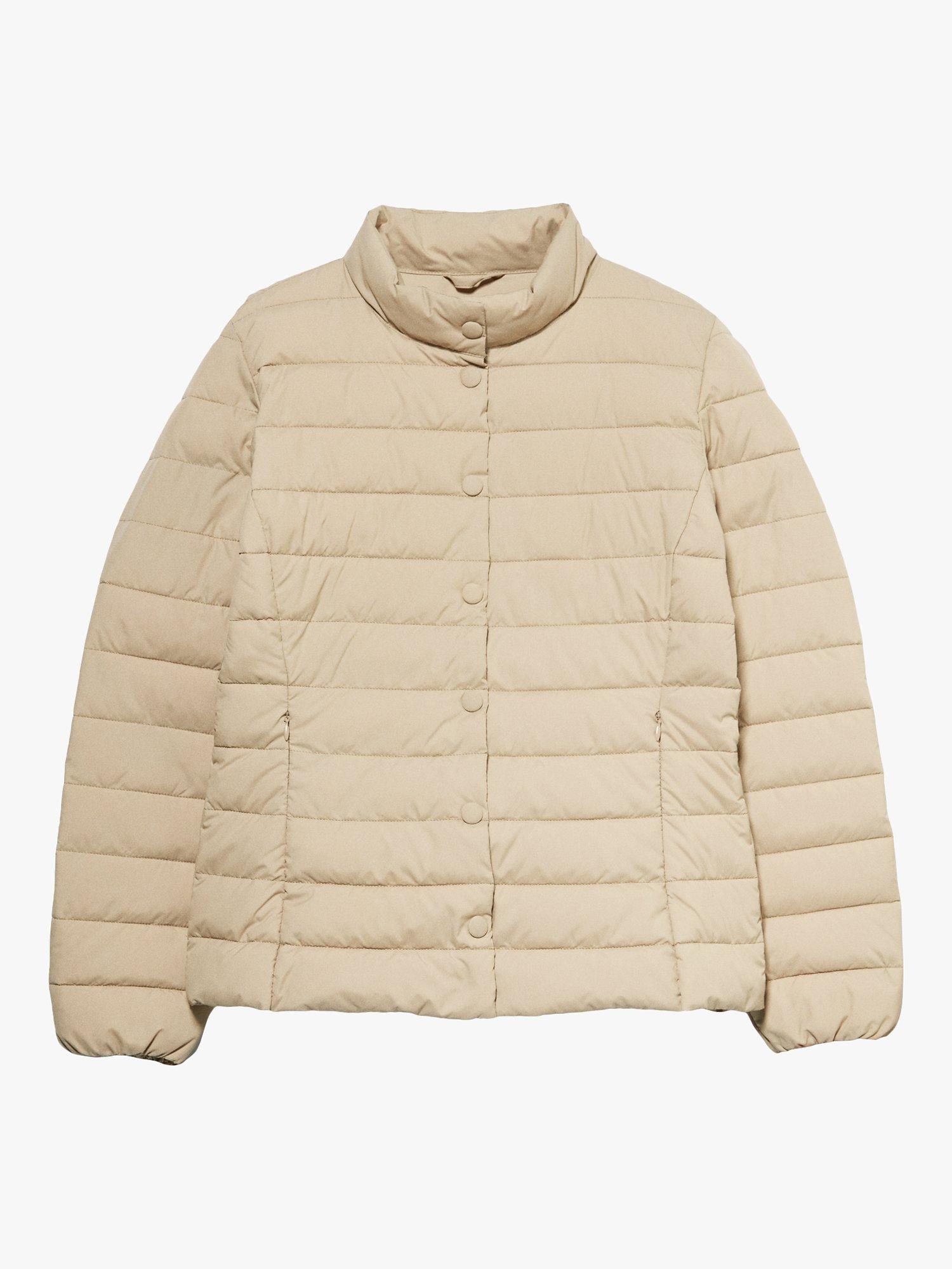 Product image 5 of 5, which shows SISLEY Slim Padded Jacket, Beige, 14