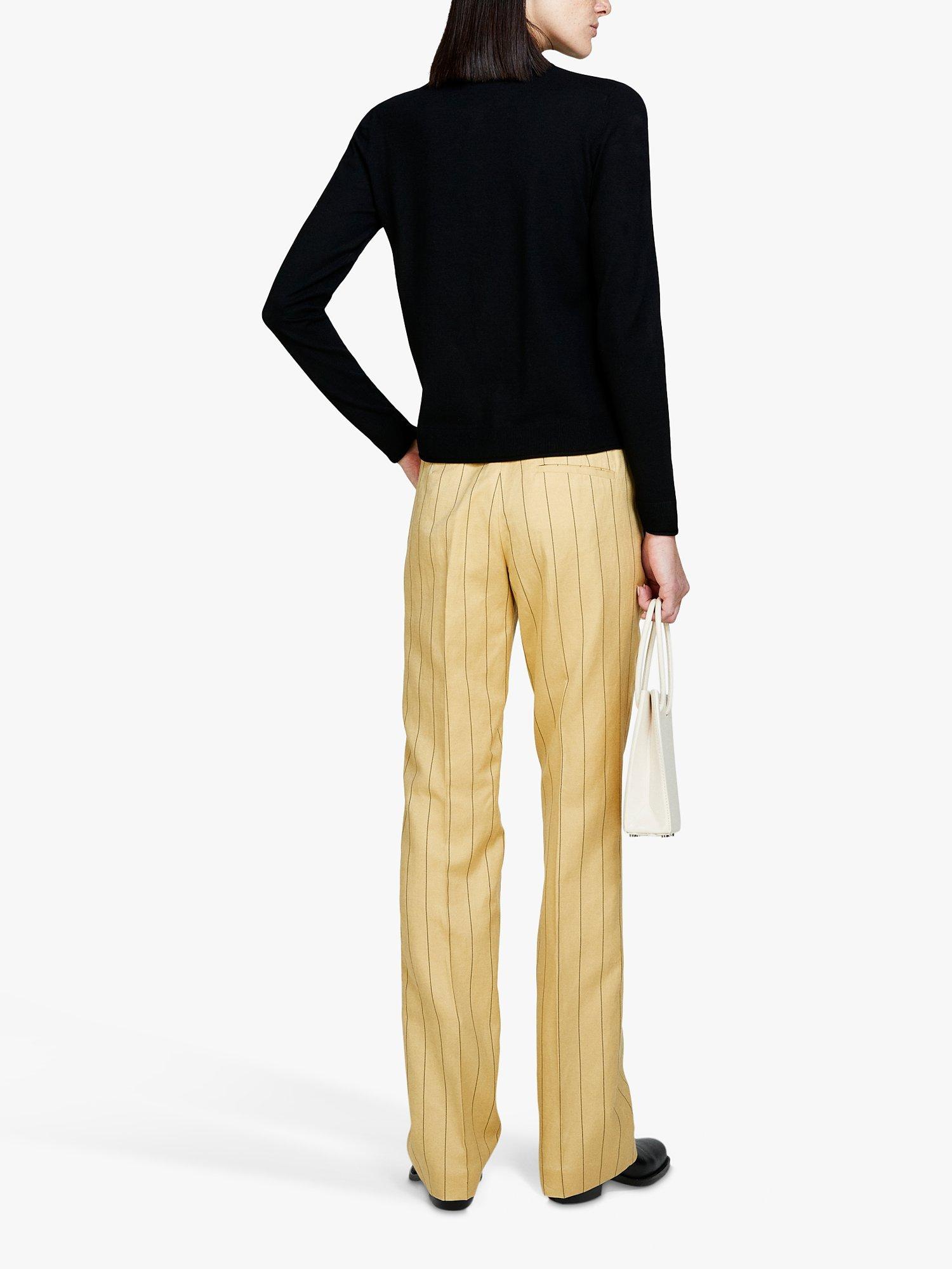 Product image 2 of 5, which shows SISLEY Classic Stretch Cardigan, Black, L