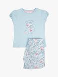 Trotters Kids' Peppa Pig Applique Shorts Pyjamas