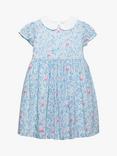 Trotters Kids' Peppa Pig Meadow Dress, Blue Meadow