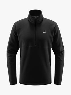 Haglöfs Pollux Half Zip Jersey Top, Black