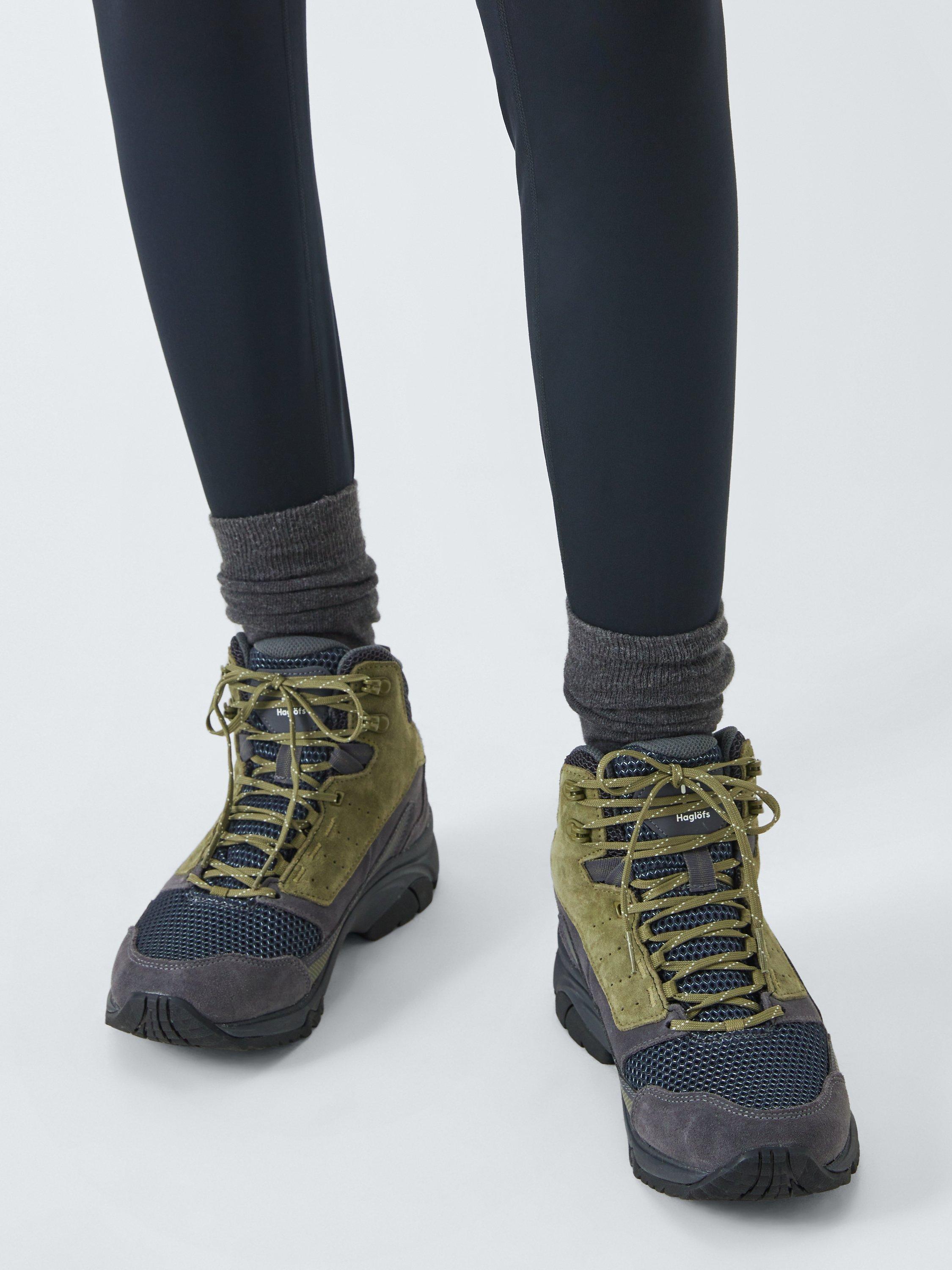 Product image 2 of 5, which shows Haglöfs Modern Hiking Boots, Magnetite/Olive, 8