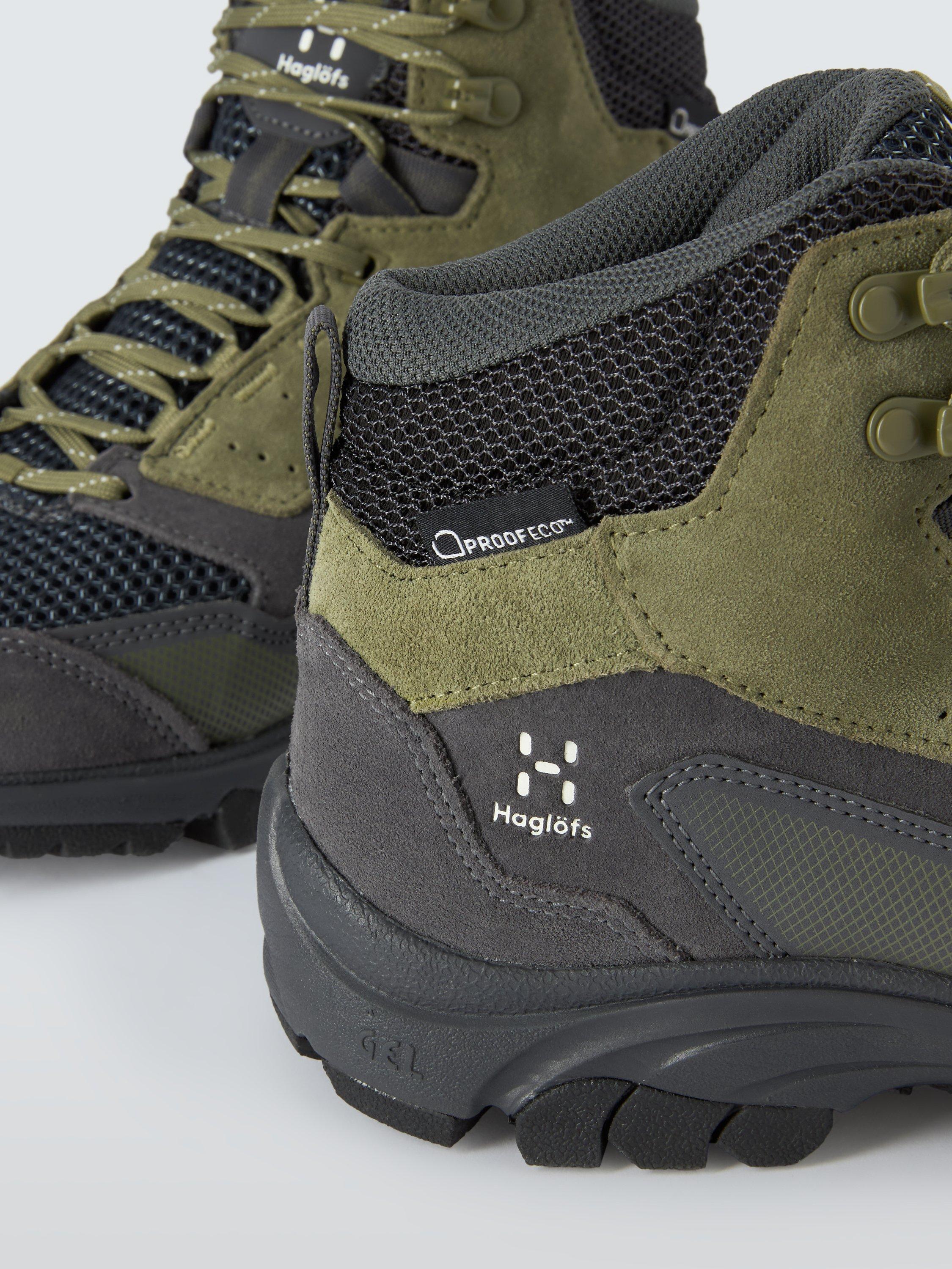 Product image 4 of 5, which shows Haglöfs Modern Hiking Boots, Magnetite/Olive, 8