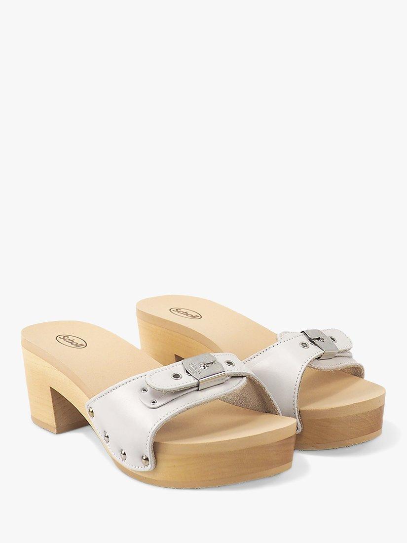 Product image 3 of 4, which shows Scholl Pescura Ibiza Sandals, White, EU36