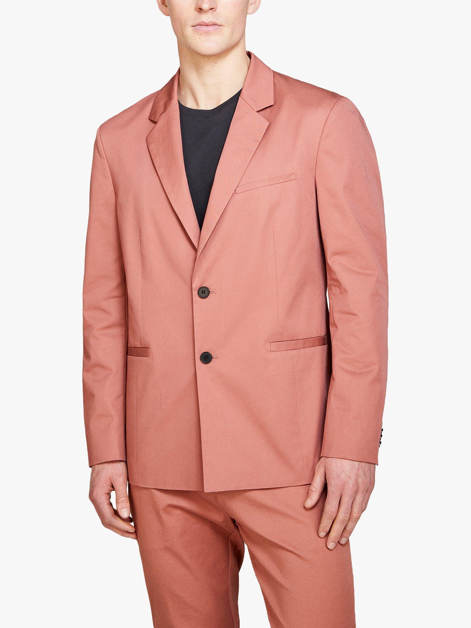 Product image 1 of 5, which shows SISLEY Slim Comfort Fit Blazer, Salmon, 46