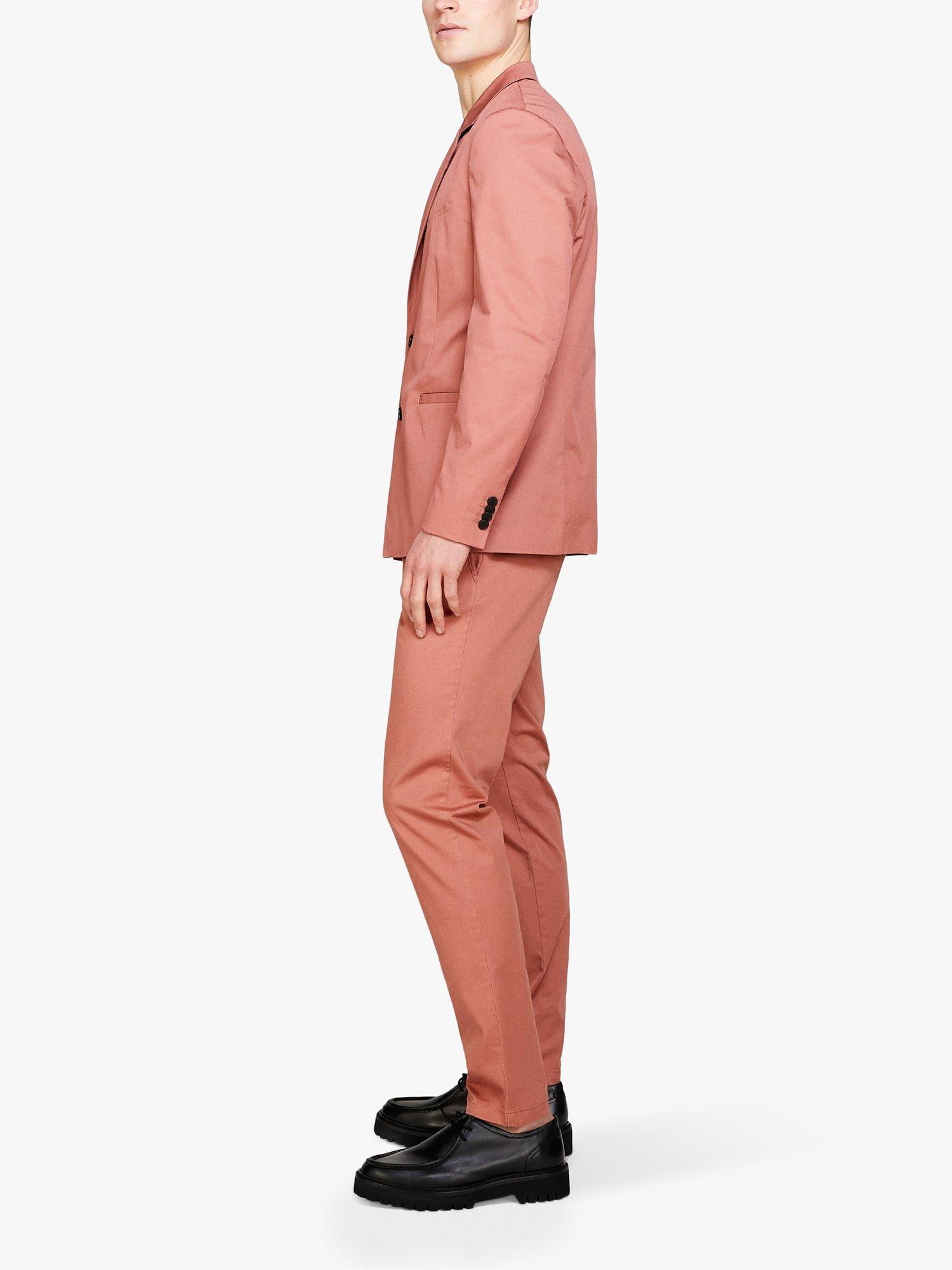 Product image 4 of 5, which shows SISLEY Slim Comfort Fit Blazer, Salmon, 46