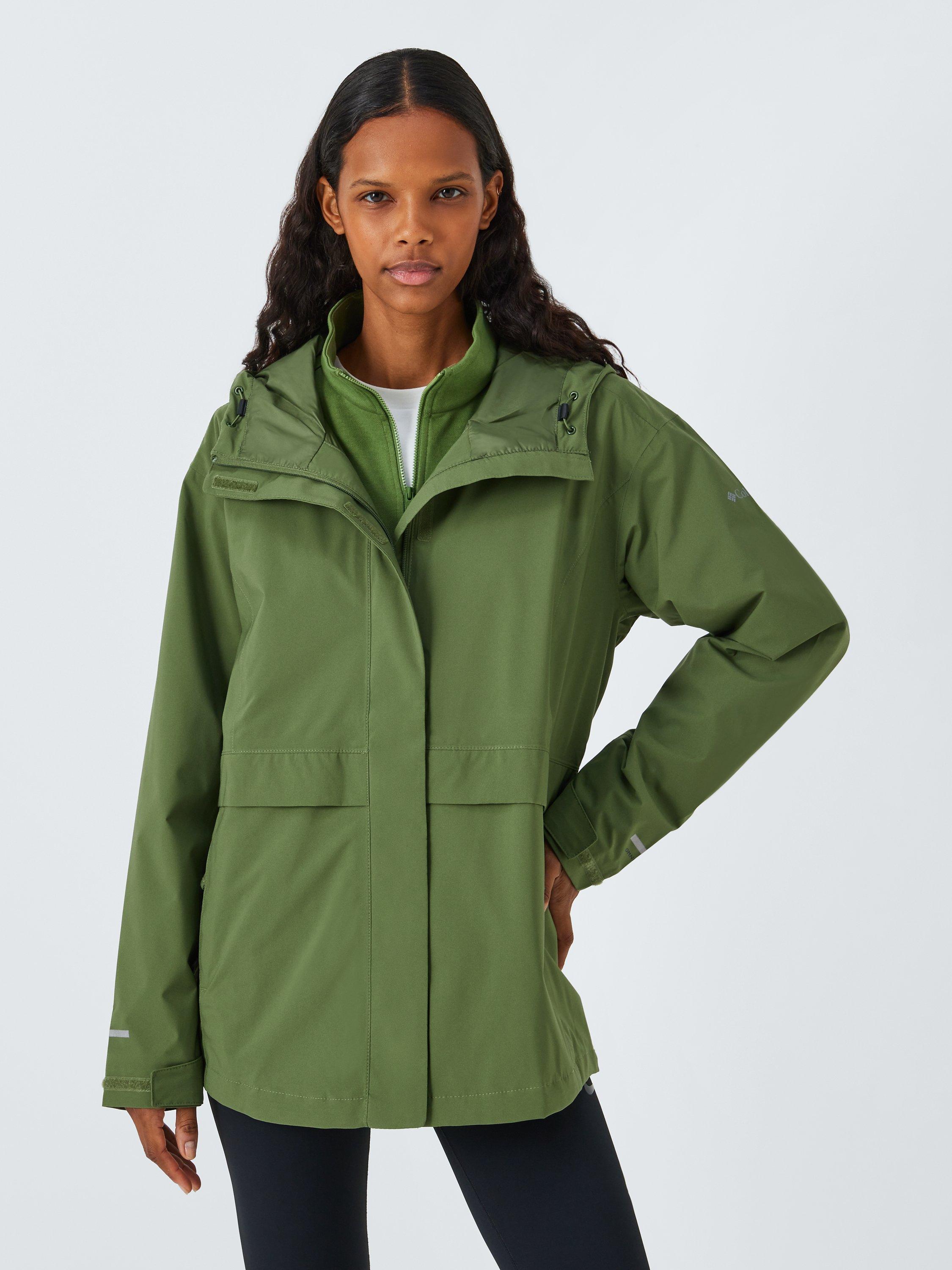 Columbia womens green jacket best sale