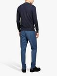 SISLEY Regular Fit Garment Dyed Trousers