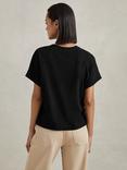 Reiss Lois Boxy Cotton T-Shirt