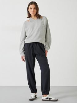 HUSH Monica Relaxed Trousers - view 2, Black