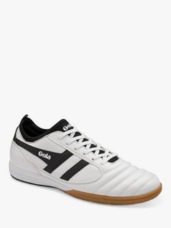 Gola Performance Ceptor TX Football Trainers - view 2, White/Black
