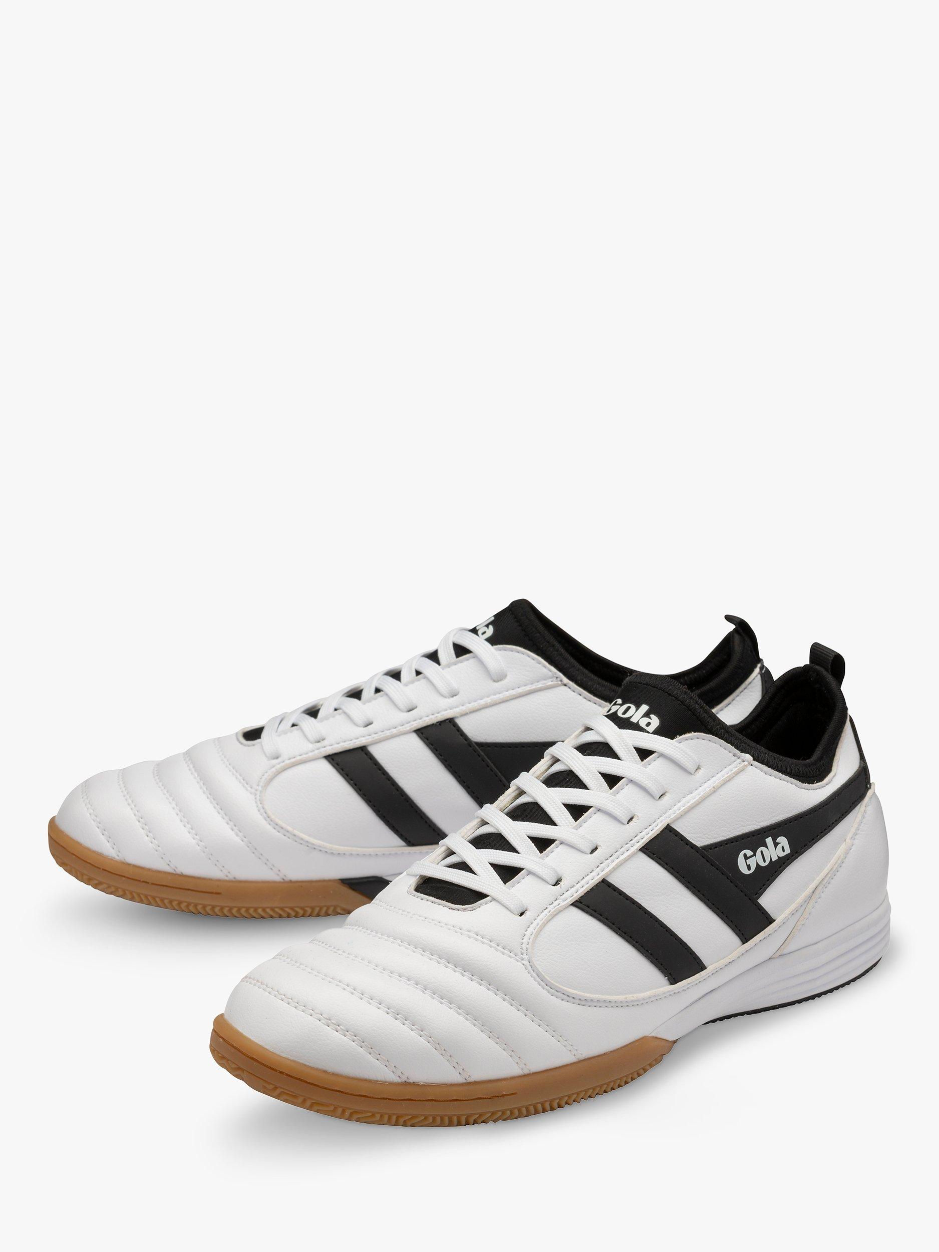 Product image 3 of 5, which shows Gola Performance Ceptor TX Football Trainers, White/Black, 6