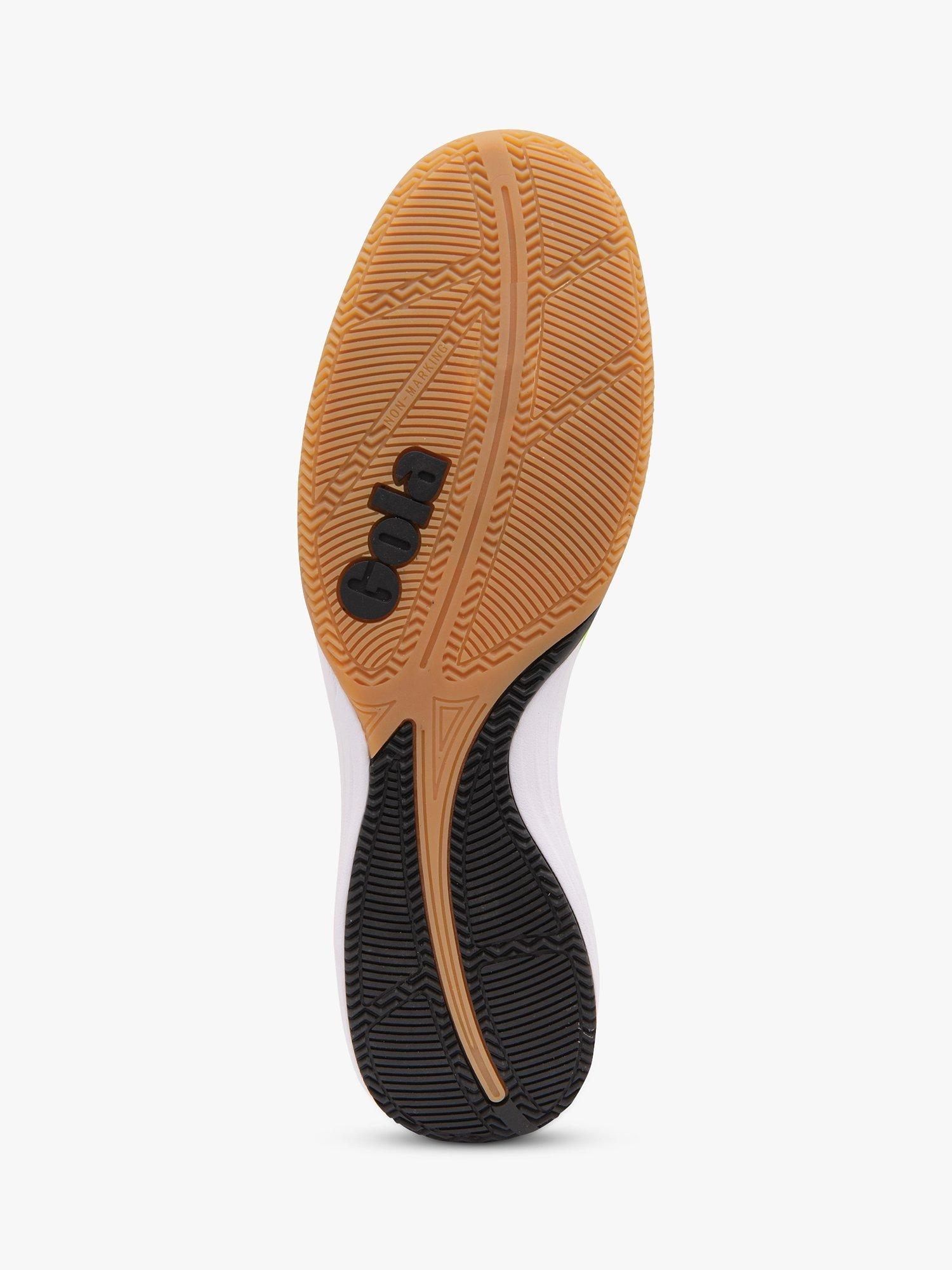 Product image 5 of 5, which shows Gola Performance Ceptor TX Football Trainers, White/Black, 6