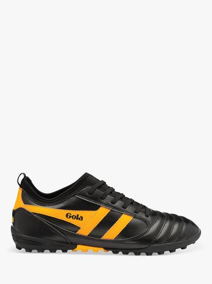 Gola Performance Men's Ceptor Turf Football Trainers, Black/Sun